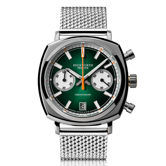 Duckworth Prestex Chronograph 42 - Green