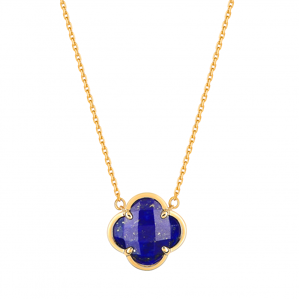 Morgane Bello - LAPIS LAZULI YELLOW GOLD VICTORIA NECKLACE