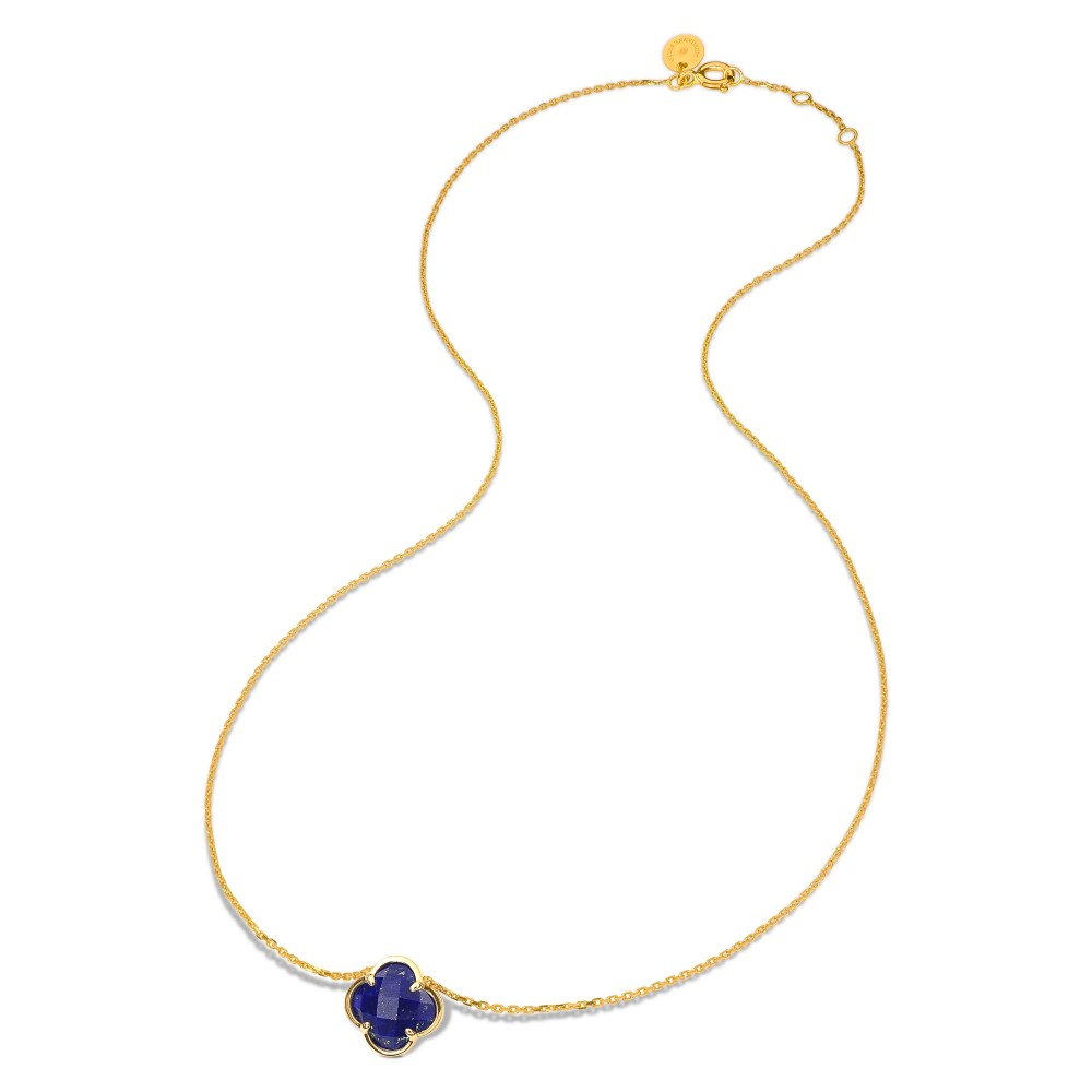 Morgane Bello - LAPIS LAZULI YELLOW GOLD VICTORIA NECKLACE