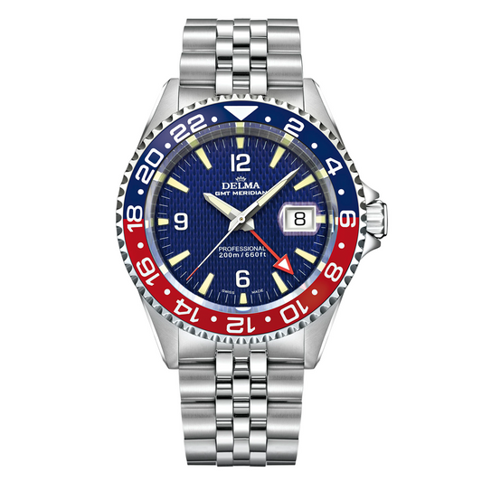 Delma Santiago GMT Meridian -Blue - Red